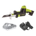 Sun Joe 24V, 2.0Ah Mini Handheld Pruning Saw w/4 Blades, Green 24V-MPSWVG-LTE-SJG